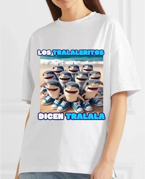 Tralallero Tralala Funny meme tshirt, shark meme tee Hoodie Sweatshirt | PrintMintTees.com