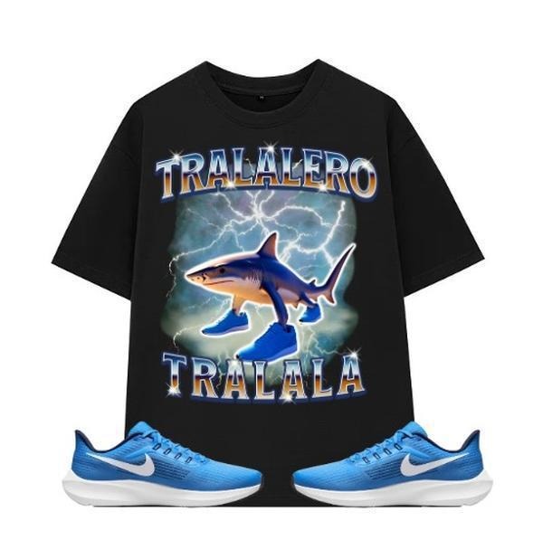 Trallalero Tralala Funny Shirt Matching Shoes, Shirt Match Air Max Baltic Blue Classic Cotton, Gift for Mom, Menswear...