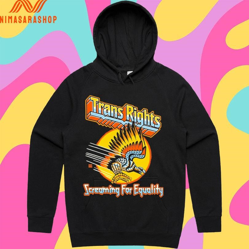 Trans Rights Screaming For Equality Shirts