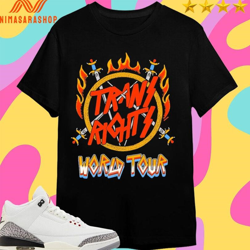 Trans Rights World Tour Shirts