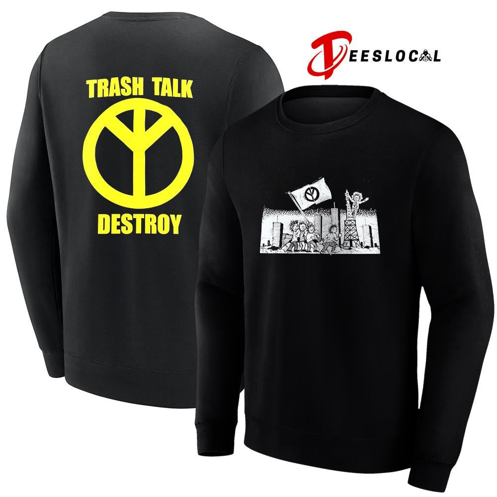 Trash Talk destroy logo shirt