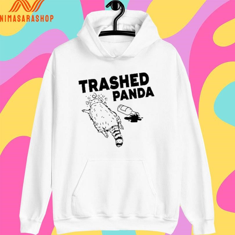 Trashed Panda Racoon Gets Drunk Shirts