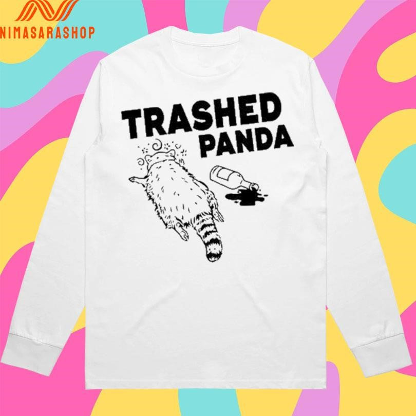 Trashed Panda Racoon Gets Drunk Shirts