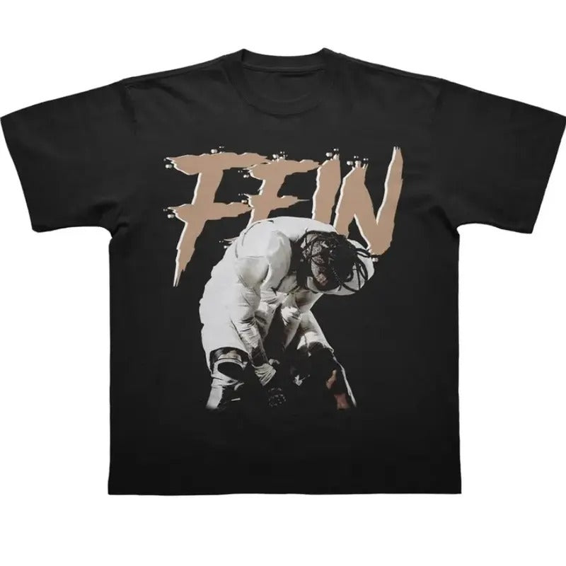 Traviiis Scotttt Feiin T-Shirt, Traviiis Scotttt  album merch, Traviiis Scotttt  Utopia Shirt, Concert Fan Graphic Tee,...