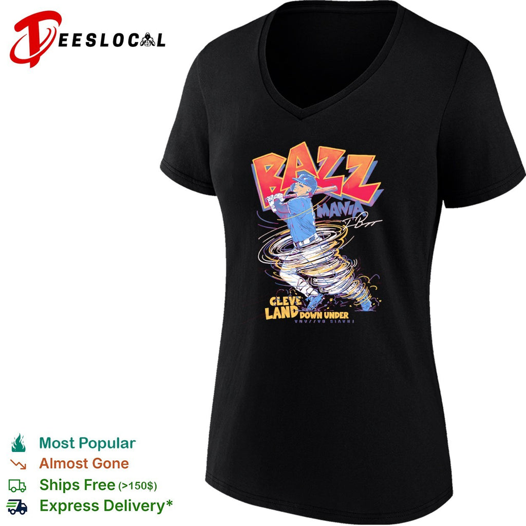 Travis Bazzana Cleveland Guardians MLB Bazz Mania Down Under shirt