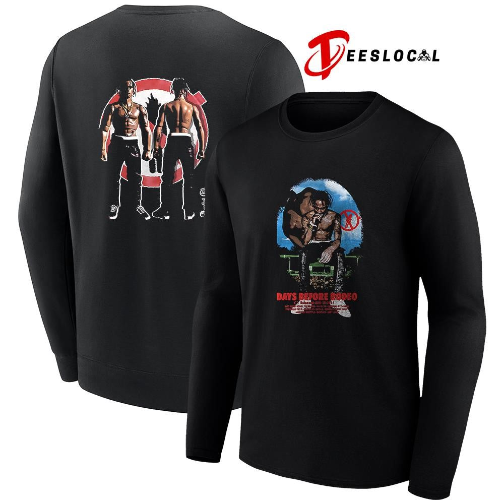 Travis S Days before rodeo figure vintage shirt