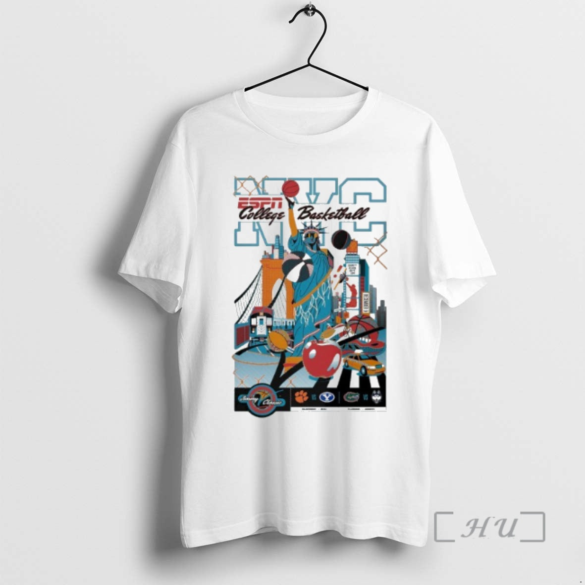 Trending 2025 Jimmy V Classic 4 Team Basketball T-Shirts, Hoodie, Sweatshirt
