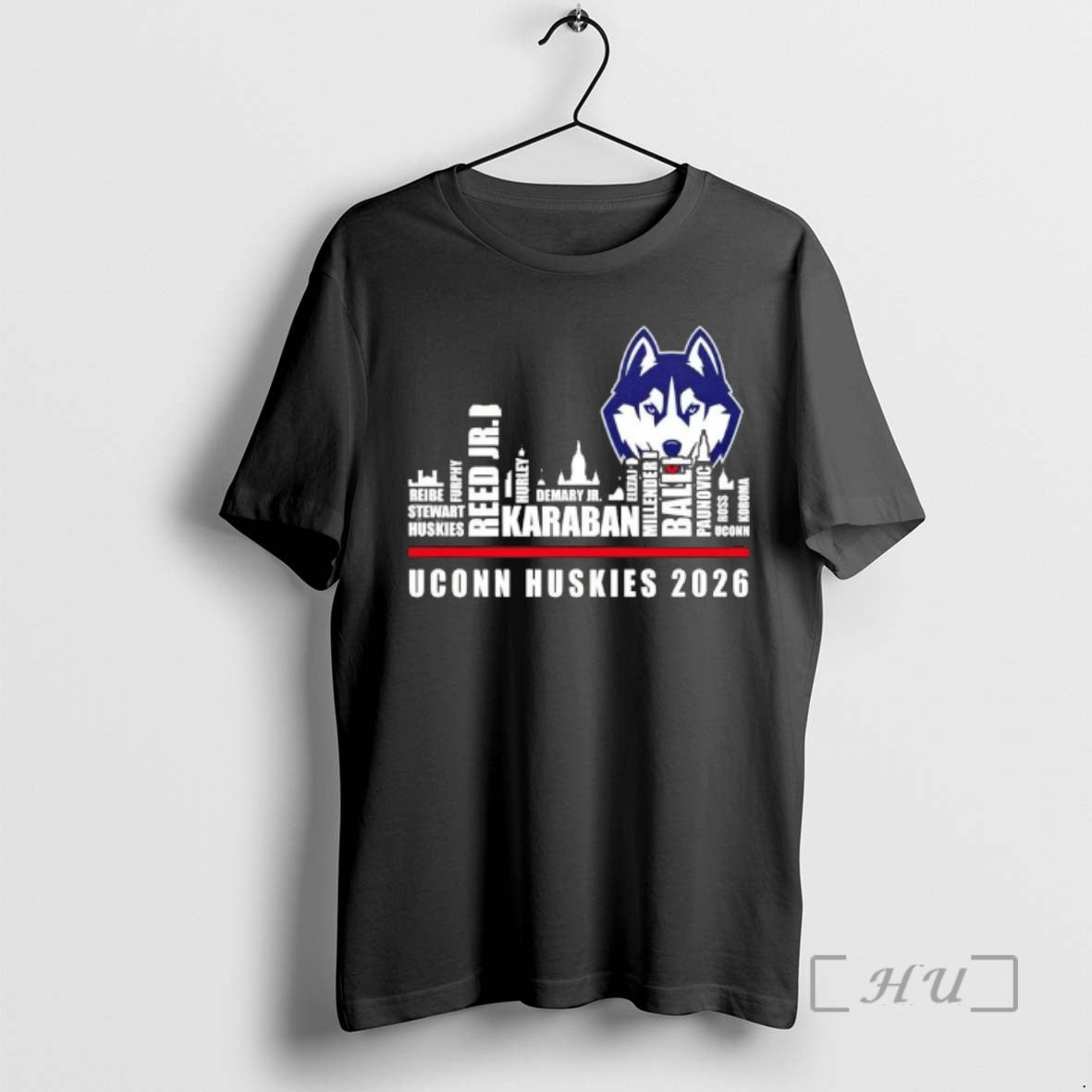 Trending 2026 Uconn Huskies All Names City Skyline T-Shirts, Hoodie, Sweatshirt | PrintMintTees.com