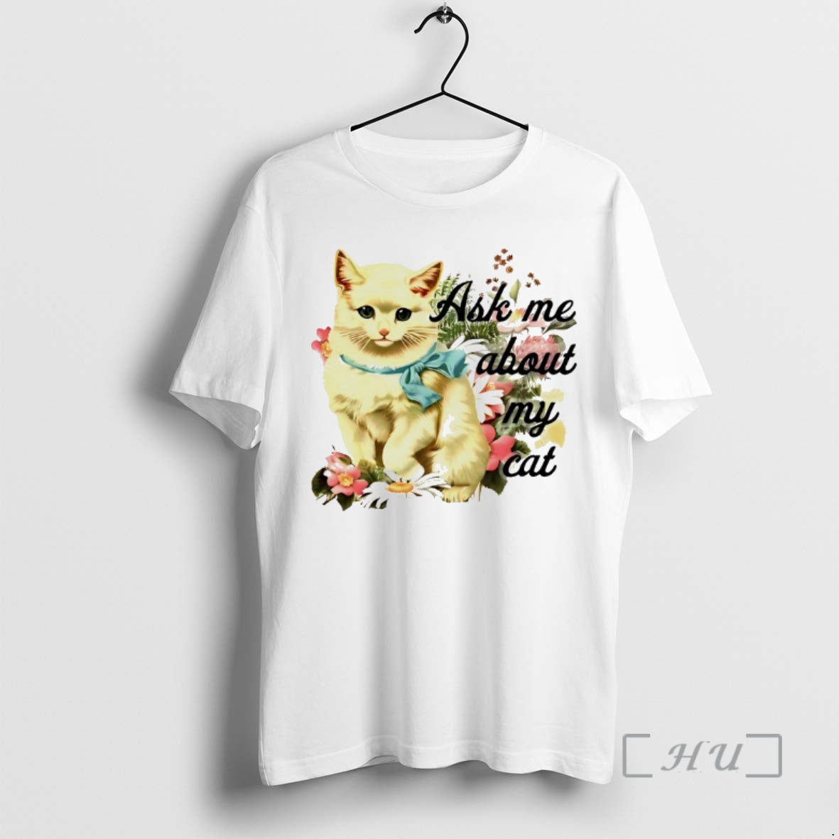 Trending Ask Me About My Cat T-Shirts, Hoodie, Sweatshirt | PrintMintTees.com