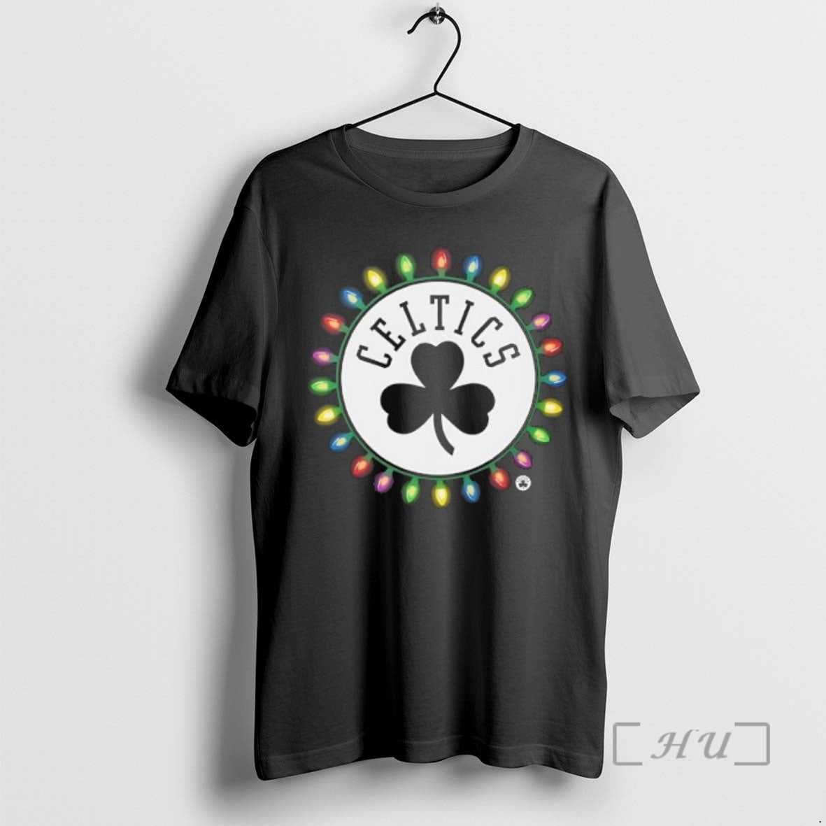 Trending Boston Celtics Logo Lights Merry T-Shirts, Hoodie, Sweatshirt