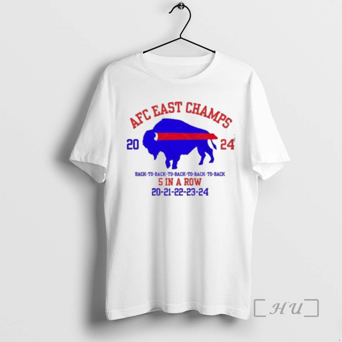Trending Buffalo Football Afc East Champions Back To Back 5 In A Row Premium T-Shirts, Hoodie, Sweatshirt | PrintMintTees.com