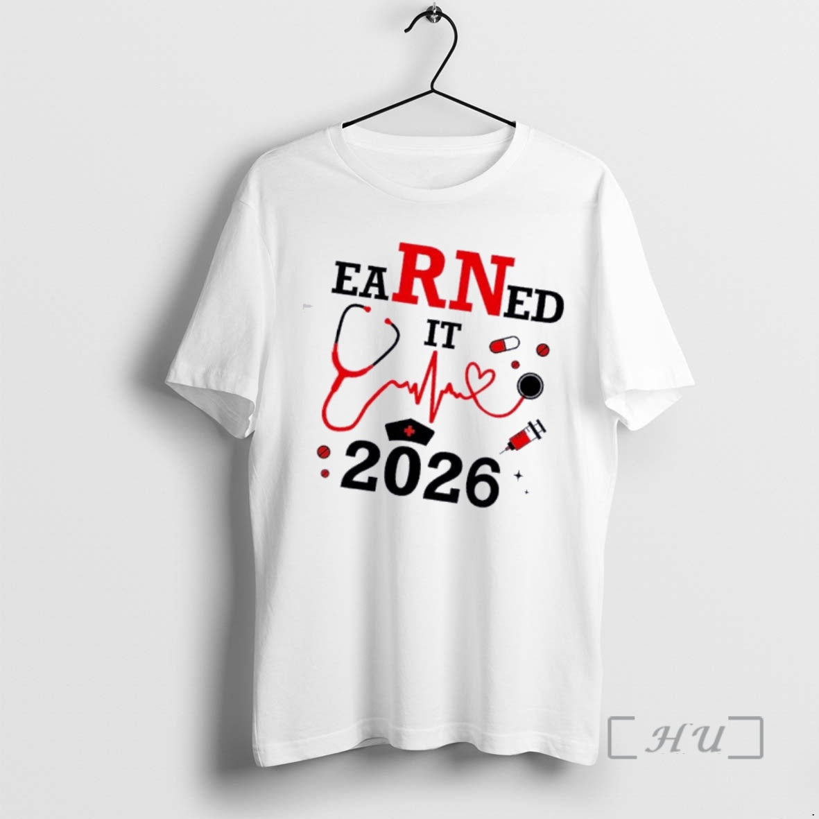 Trending Earned It Rn Registered Nurse 2026 T-Shirts, Hoodie, Sweatshirt | PrintMintTees.com