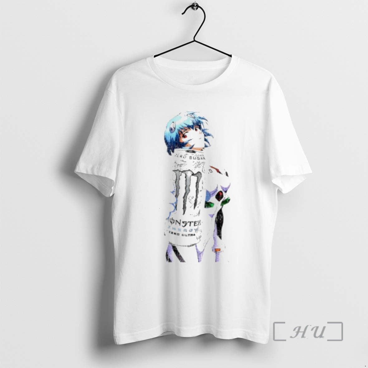 Trending Evangelion Rei Ayanami Monster Parody Washed T-Shirts, Hoodie, Sweatshirt