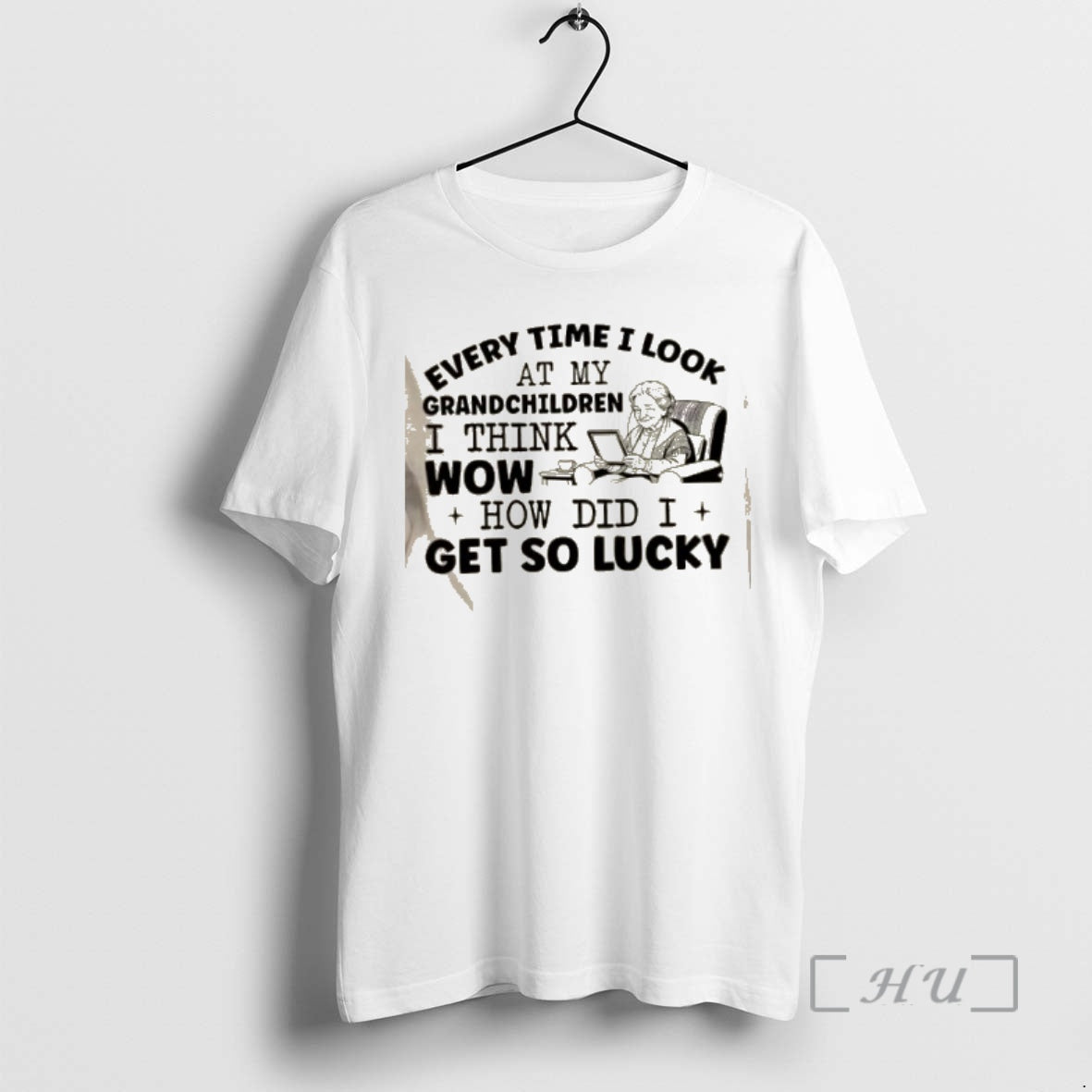 Trending Every Time I Look At My Grandchildren I Think Wow How Did I Get T-Shirts, Hoodie, Sweatshirt | PrintMintTees.com