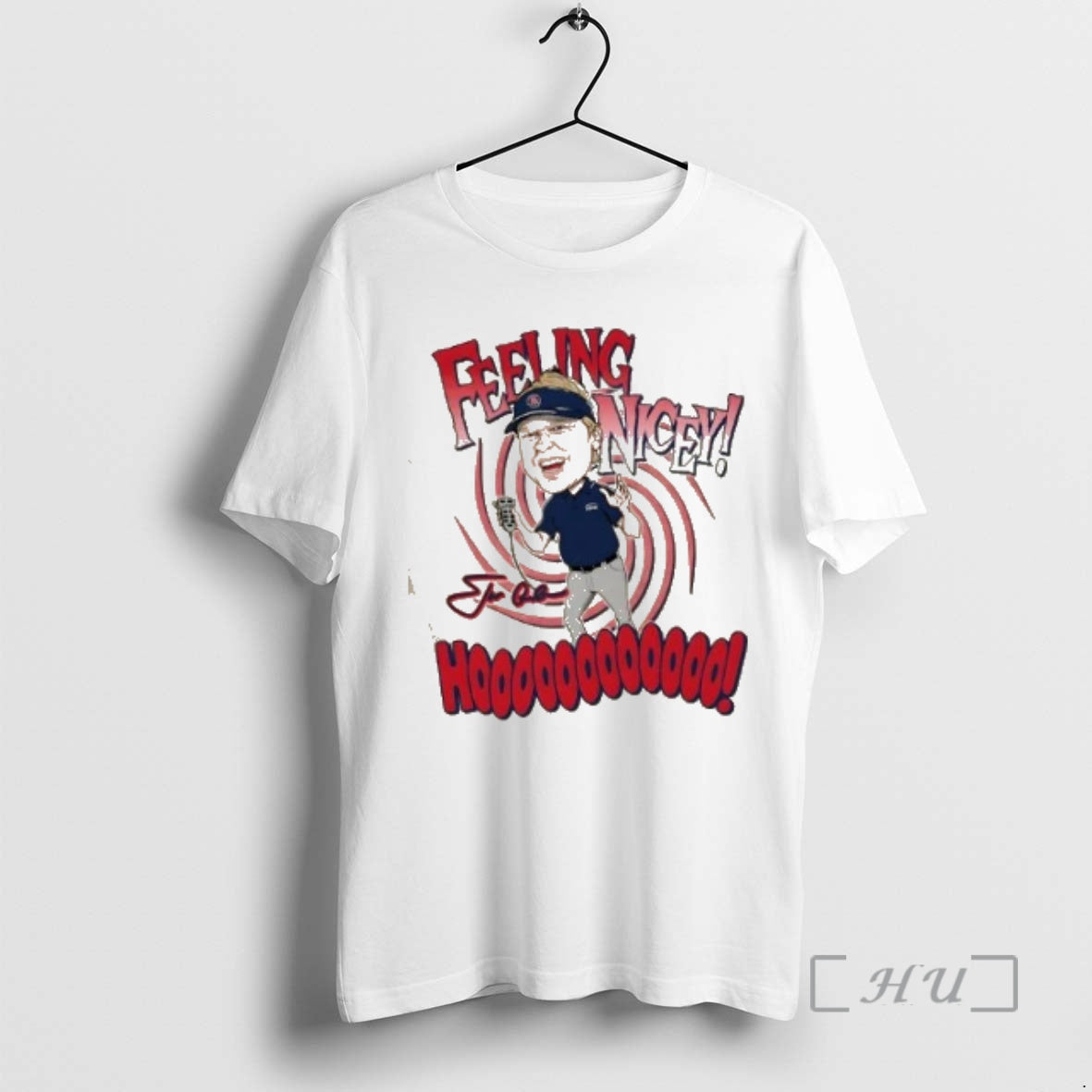 Trending Feeling Nicey Hoooooooooooo Caricature Signature T-Shirts, Hoodie, Sweatshirt | PrintMintTees.com