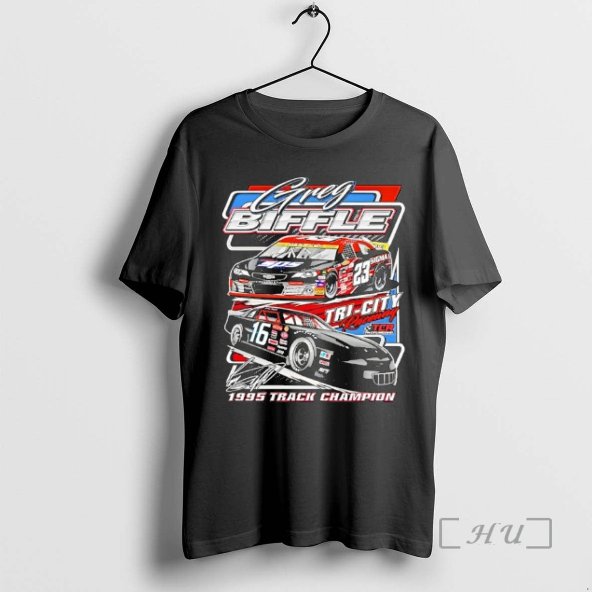 Trending Greg Biffle Tri City Raceway 1995 Track Champion Signature T-Shirts, Hoodie, Sweatshirt | PrintMintTees.com