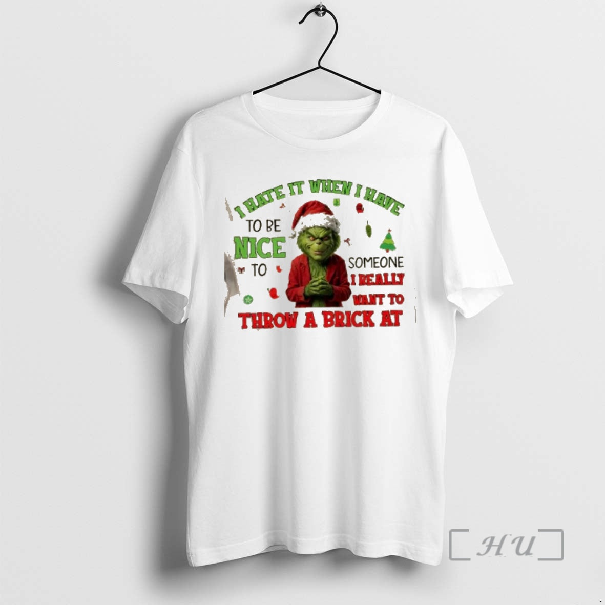 Trending Grinch I Hate It When I Have To Be Nice To Someone I Really T-Shirts, Hoodie, Sweatshirt | PrintMintTees.com