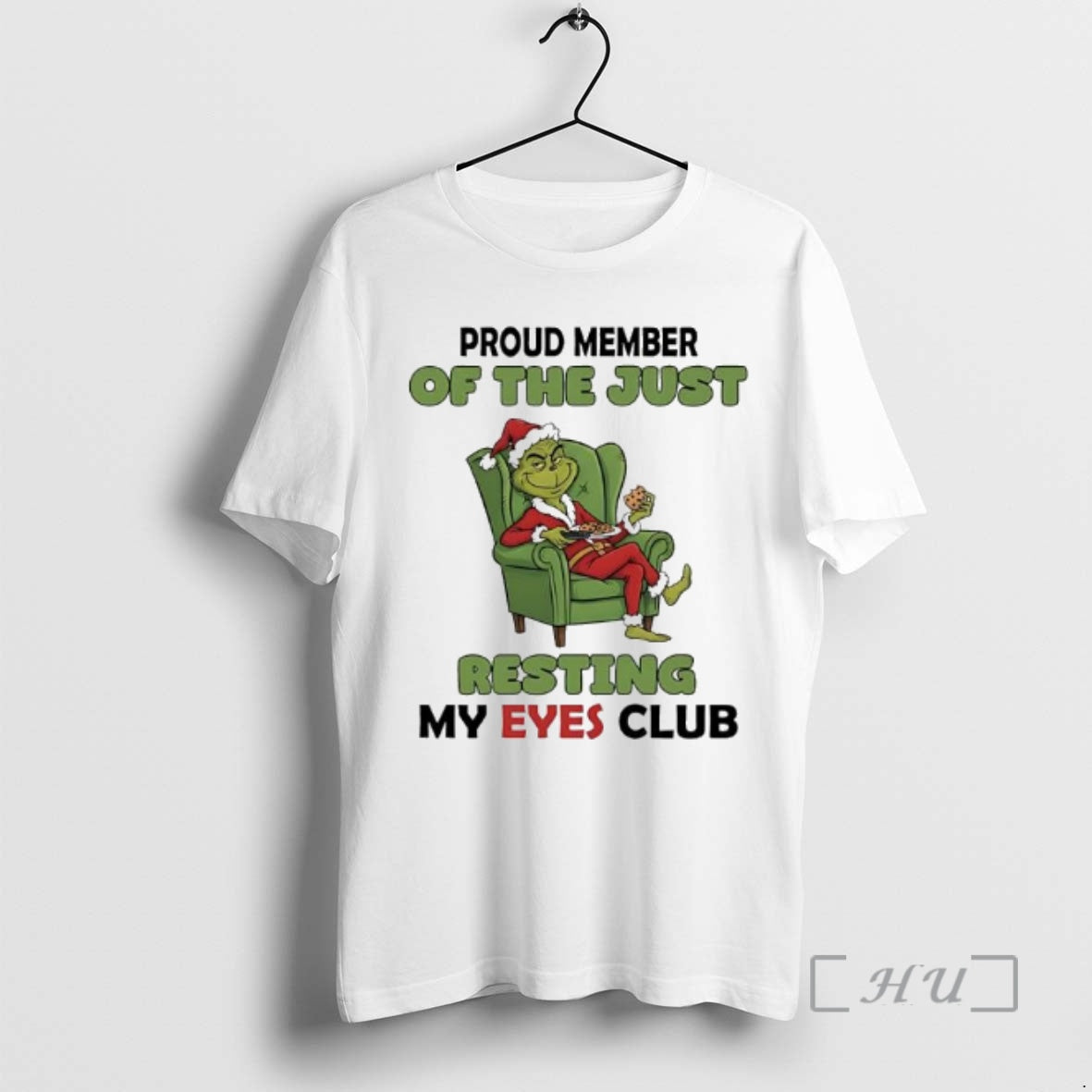 Trending Grinch Proud Member Of The Just Resting My Eyes Club Premium T Shirts Sweater Hoodie, Sweatshirt | PrintMintTees.com