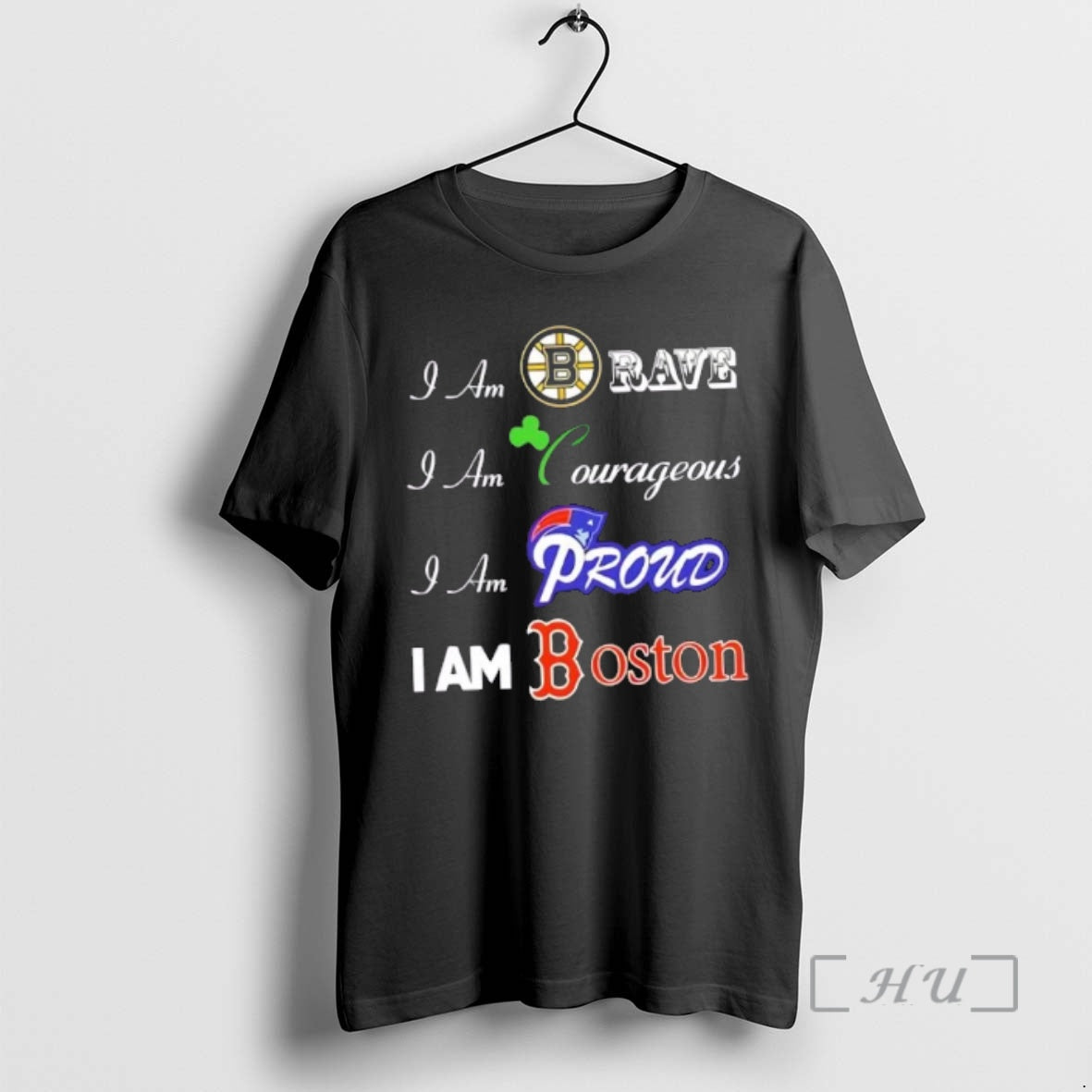 Trending I Am Brave I Am Courageous I Am Proud I Am Boston Sports Premium T-Shirts, Hoodie, Sweatshirt | PrintMintTees.com