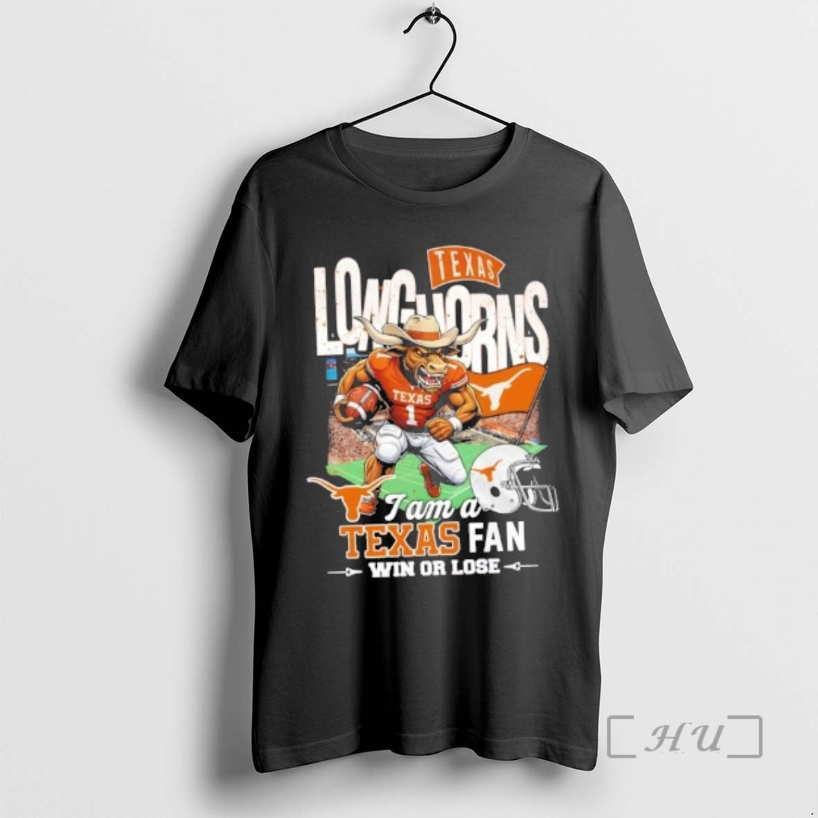 Trending I Am A Texas Longhorns Fan Win Or Lose Football Mascot Helmet Premium T-Shirts, Hoodie, Sweatshirt