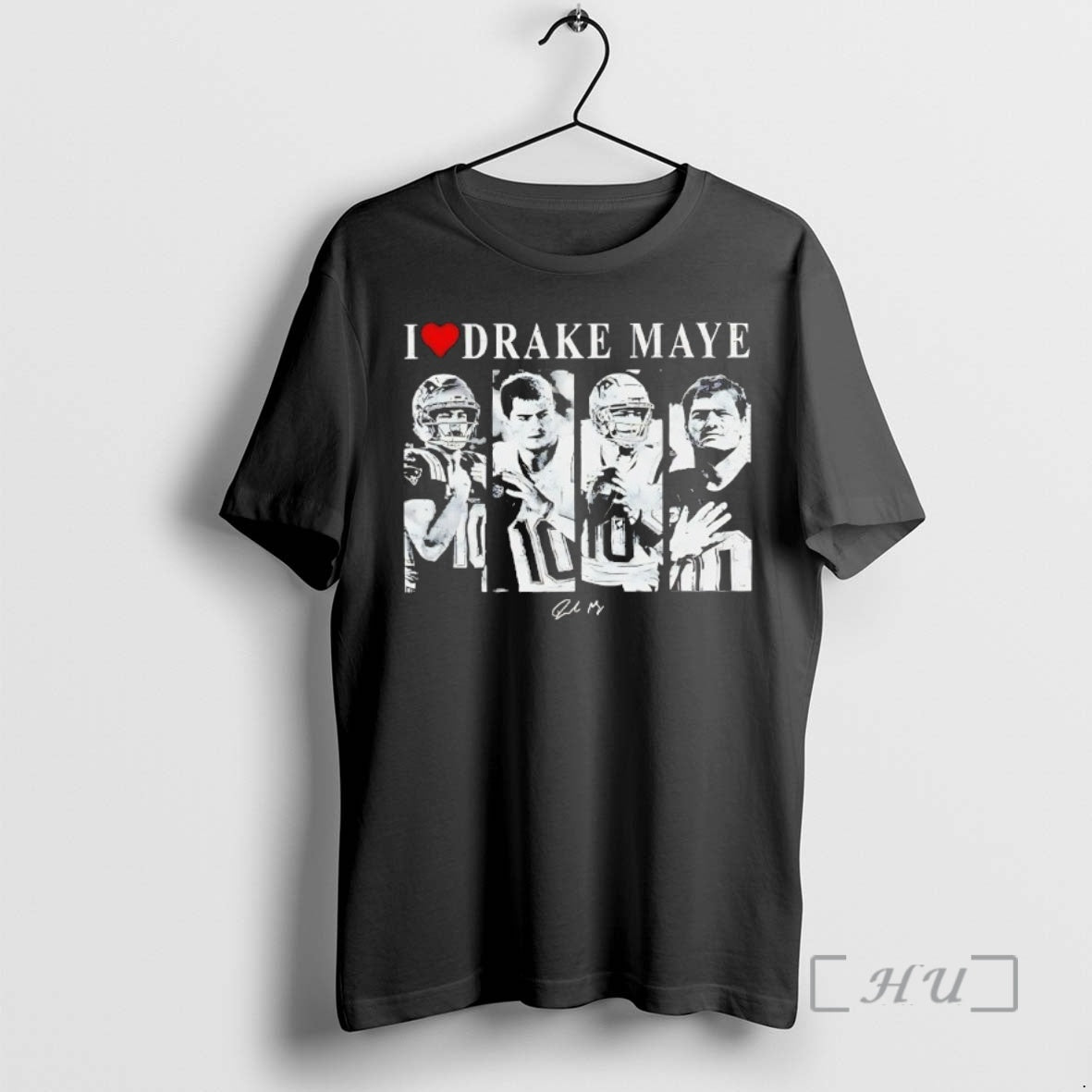 Trending I Love Drake Maye Player Football Vintage T-Shirts, Hoodie, Sweatshirt