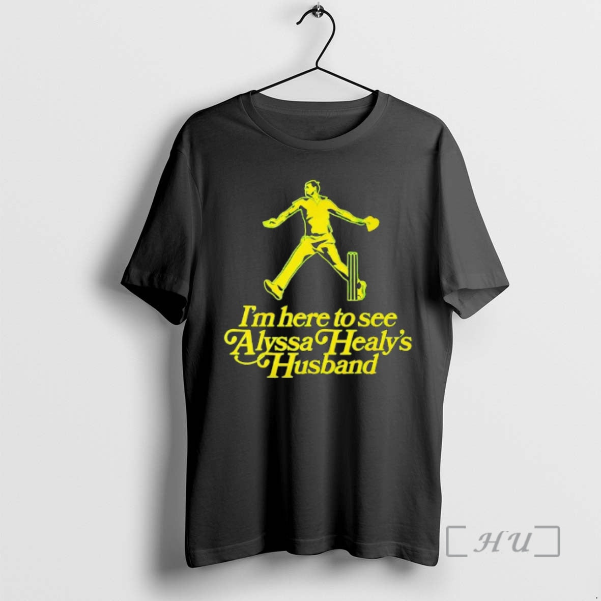 Trending Im Here To See Alyssa Healys Husband Graphic T-Shirts, Hoodie, Sweatshirt | PrintMintTees.com