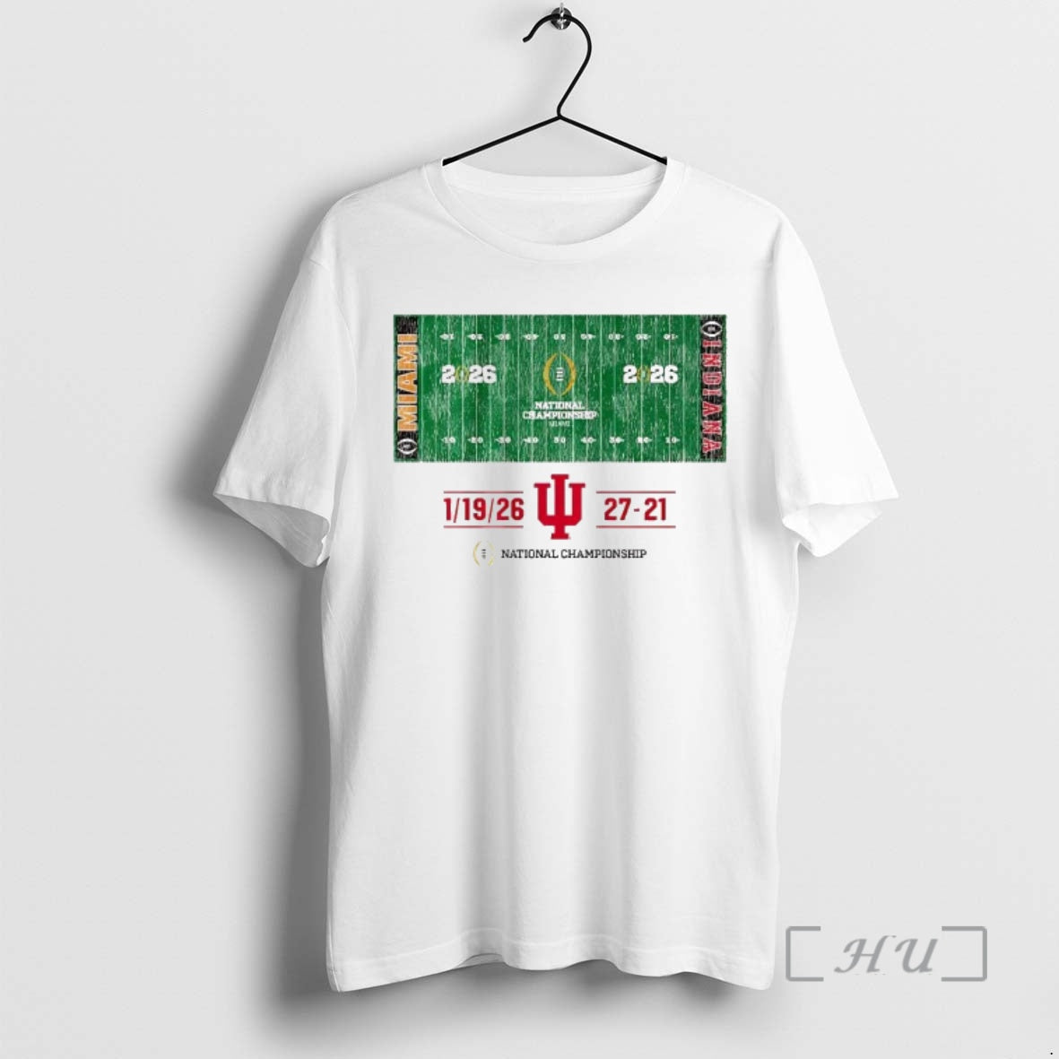 Trending Indiana Football 2025 Cfp National Champions Field T-Shirts, Hoodie, Sweatshirt