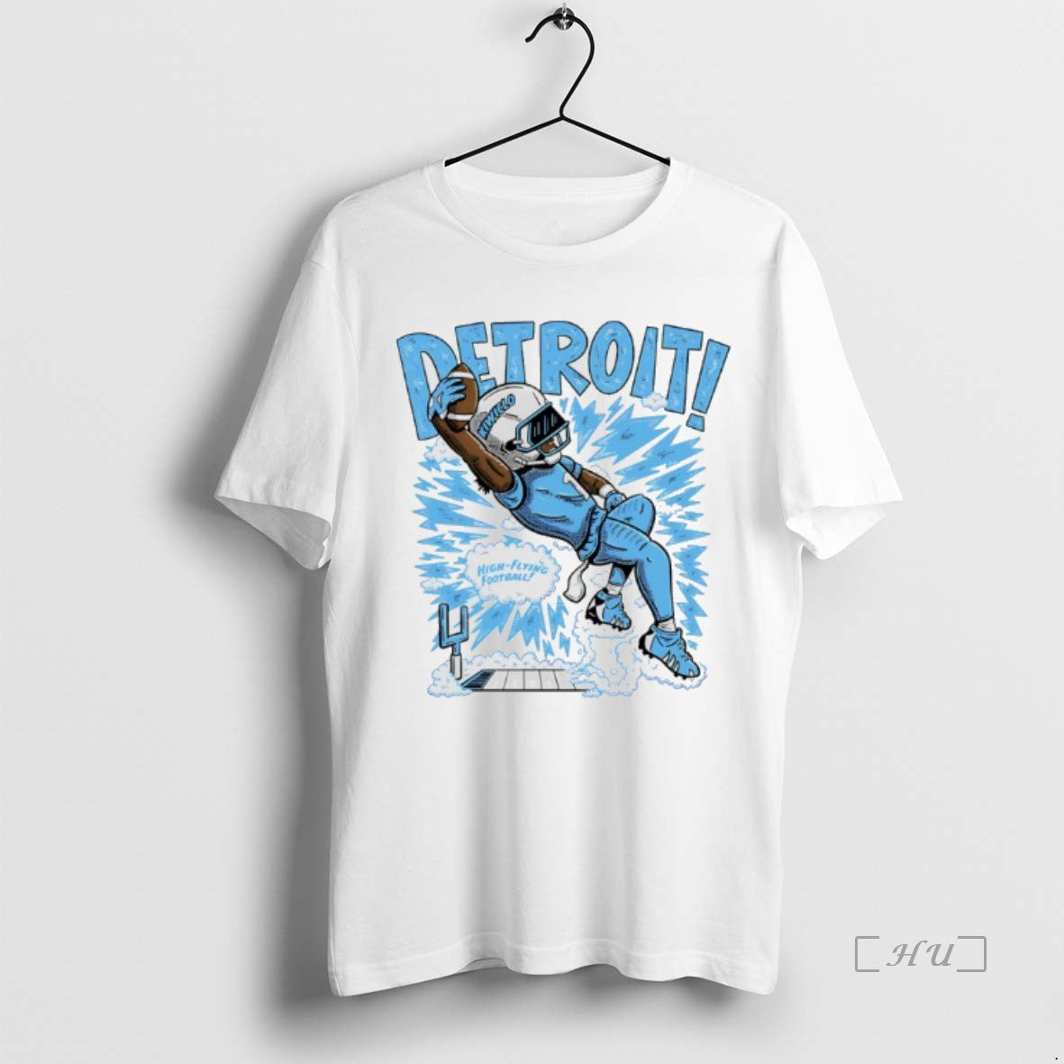 Trending Jameson Williams Detroit Lions High Flying Football T-Shirts, Hoodie, Sweatshirt