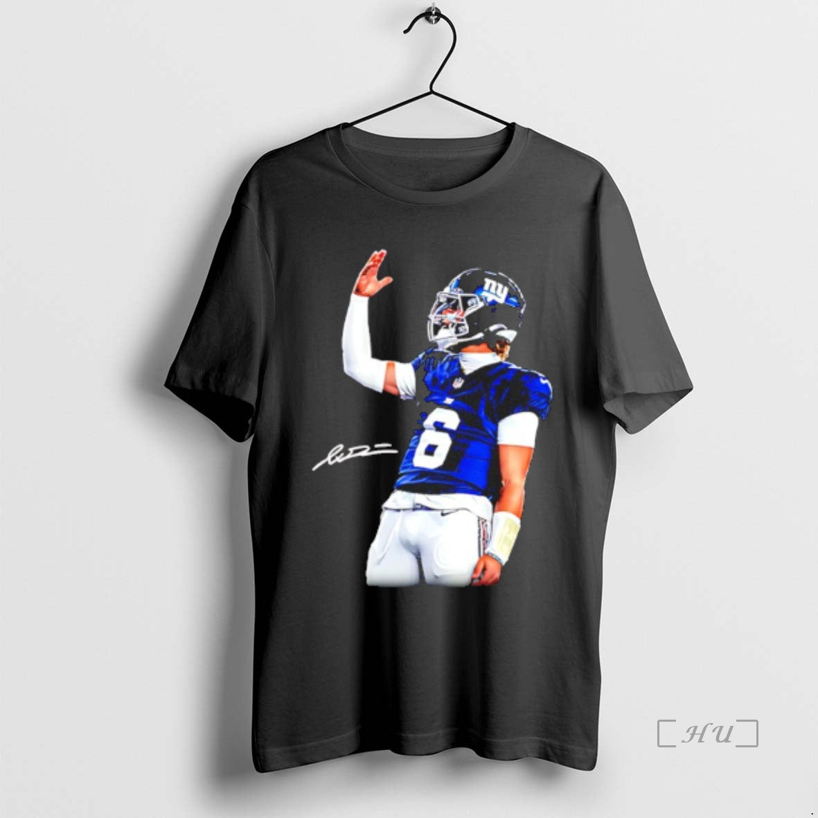 Trending Jaxson Dart New York Giants New Era Signature T-Shirts, Hoodie, Sweatshirt