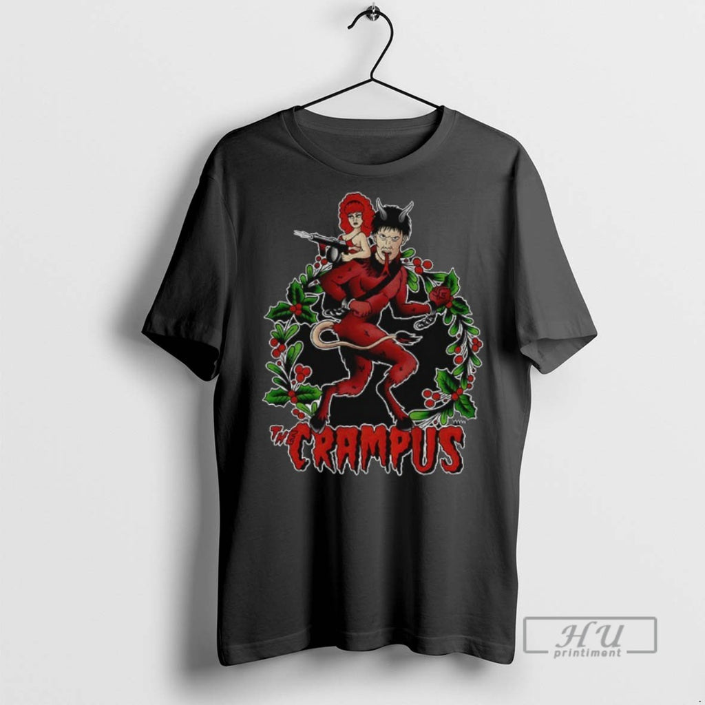 Trending Krampus The Crampus Cartoon Horror Halloween Graphic Tee Shirt Sweatshirt Hoodies