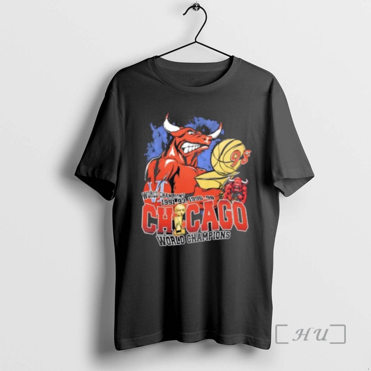 Trending Mascot Chicago Bulls 6 Time World Champions T-Shirts, Hoodie, Sweatshirt | PrintMintTees.com