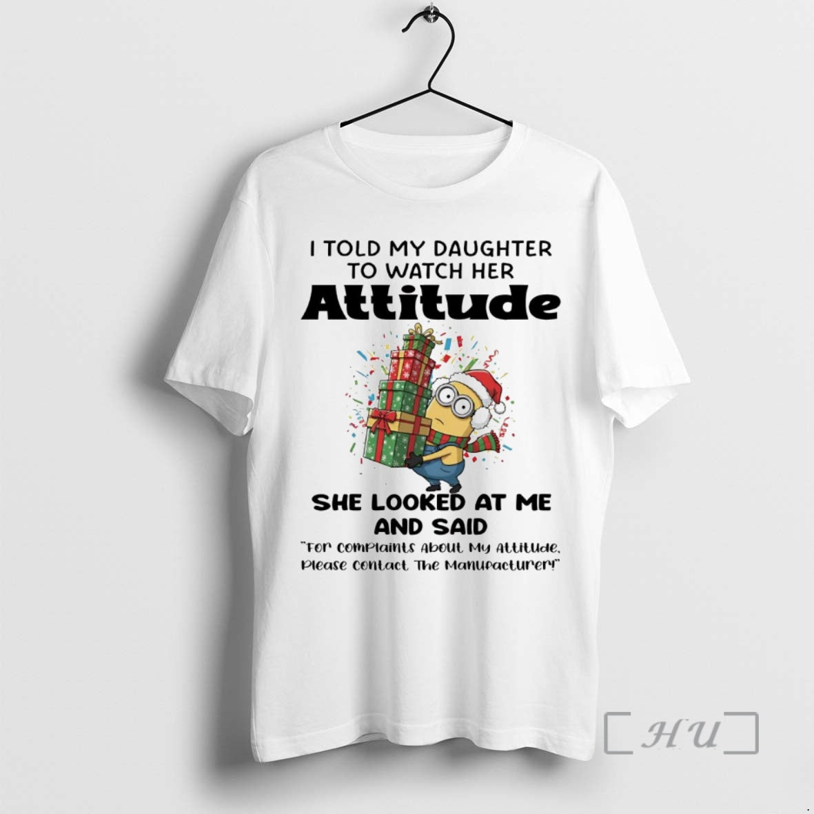 Trending Minions I Told My Daughter To Watch Her Attitude T-Shirts, Hoodie, Sweatshirt | PrintMintTees.com
