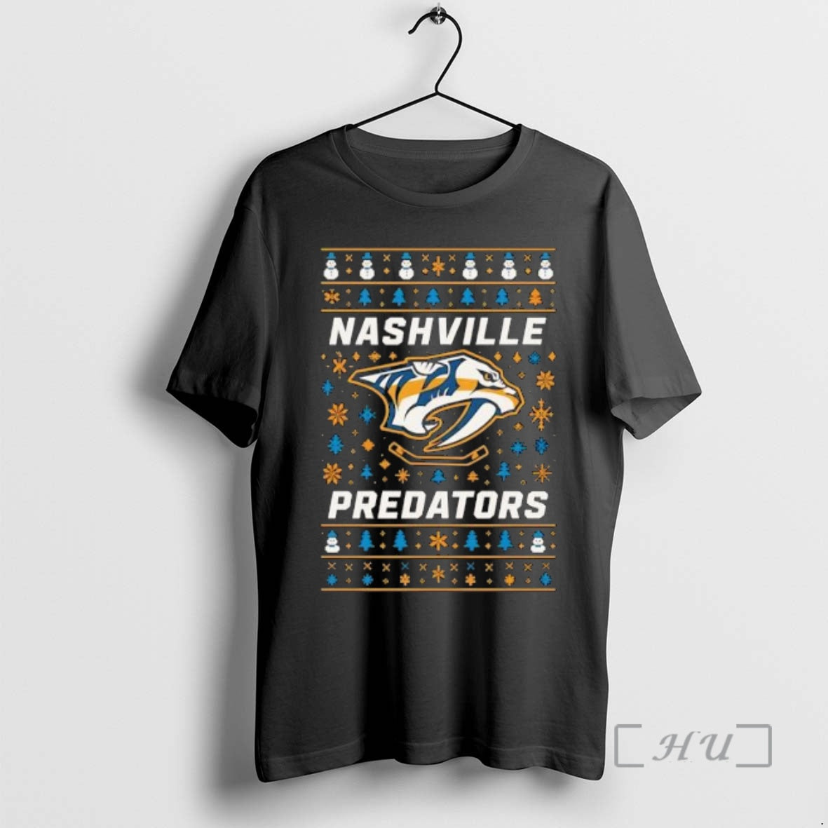 Trending Nashville Predators 2025 Ugly Christmas Logo T-Shirts, Hoodie, Sweatshirt | PrintMintTees.com