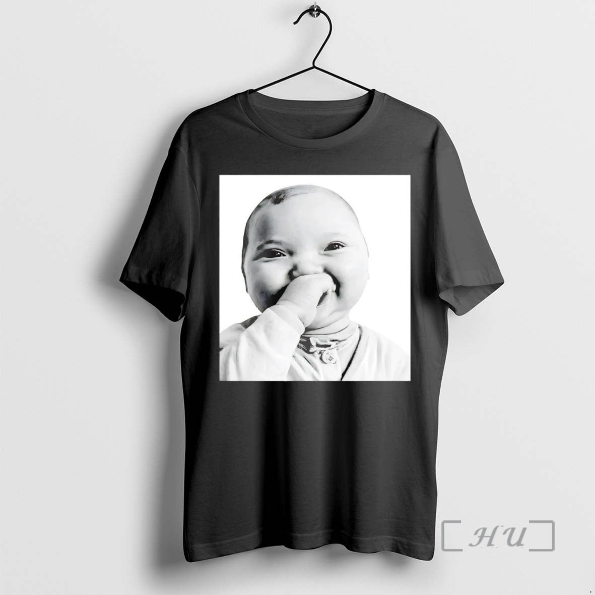 Trending Niche Baby Ai Baby Holding Back A Laugh T-Shirts, Hoodie, Sweatshirt | PrintMintTees.com