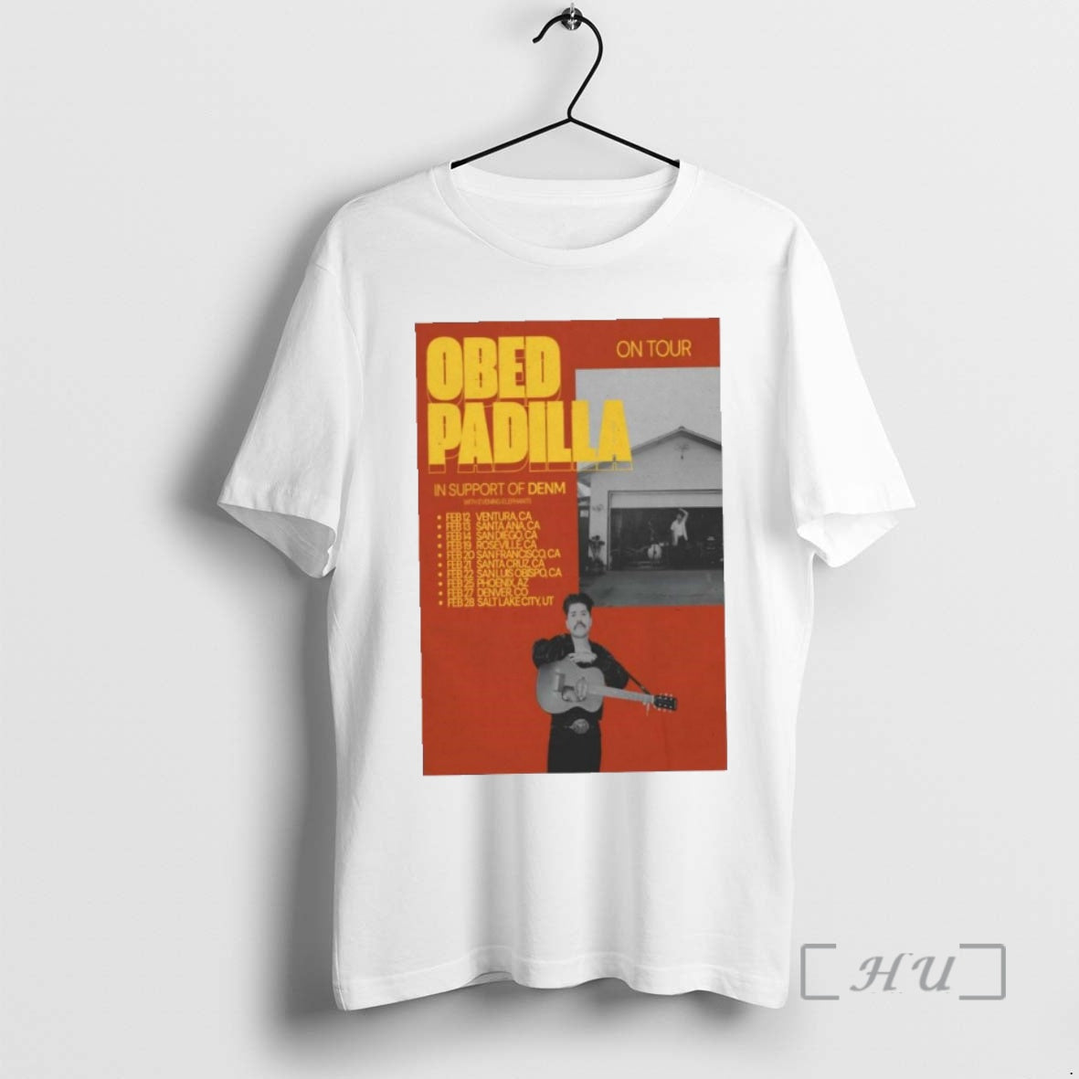 Trending Obed Padilla In Support Of Denm On Tour 2026 T-Shirts, Hoodie, Sweatshirt | PrintMintTees.com