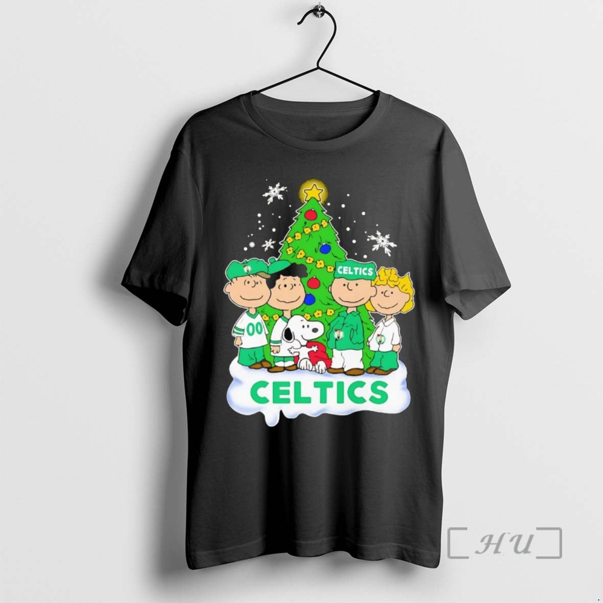 Trending Peanuts Boston Celtics Christmas T-Shirts, Hoodie, Sweatshirt | PrintMintTees.com