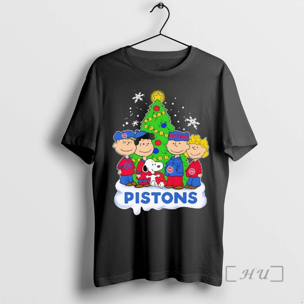 Trending Peanuts Detroit Pistons Christmas T-Shirts, Hoodie, Sweatshirt | PrintMintTees.com