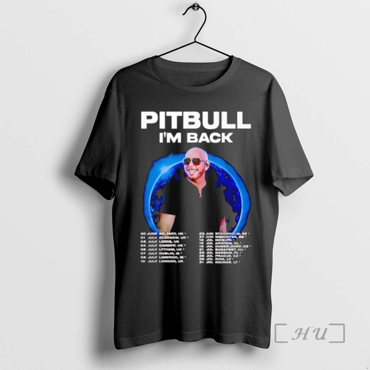 Trending Pitbull Im Back Fan Tour 2025 Concert Dates Inspired T-Shirts, Hoodie, Sweatshirt | PrintMintTees.com