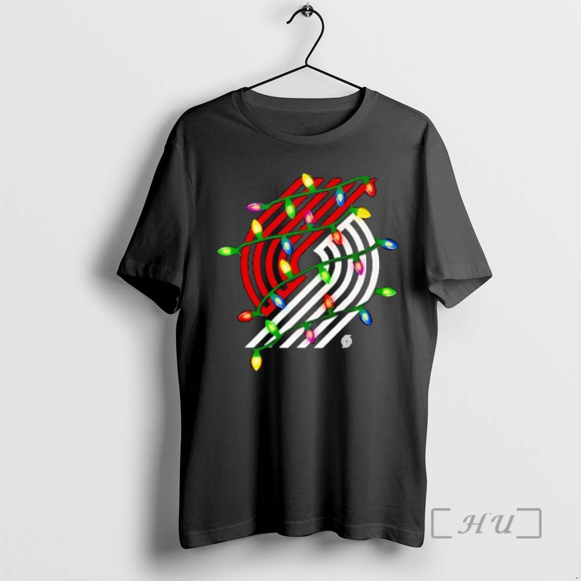 Trending Portland Trail Blazers Logo Lights Merry Christmas T-Shirts, Hoodie, Sweatshirt | PrintMintTees.com