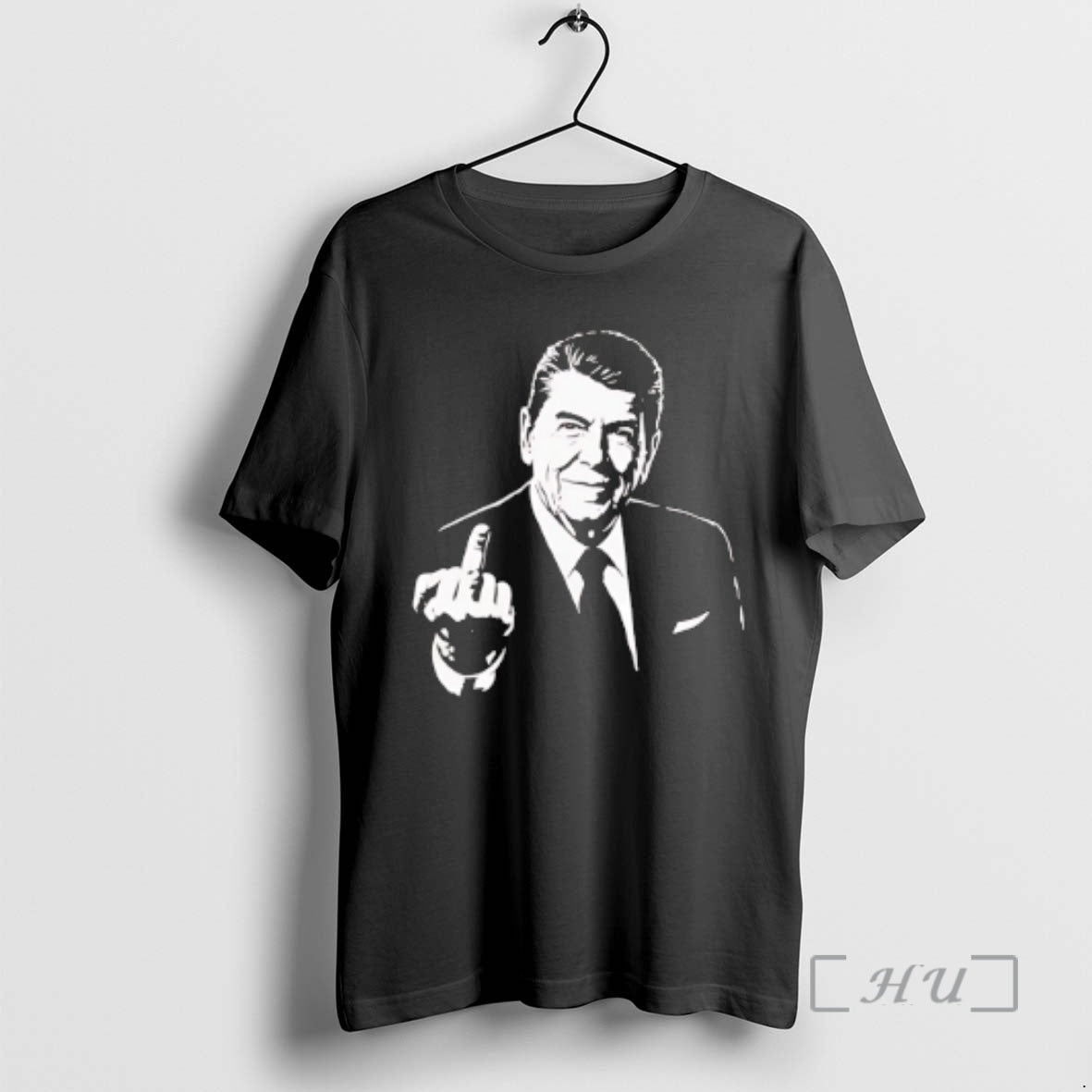 Trending Ronald Reagan Middle Finger Retro T-Shirts, Hoodie, Sweatshirt