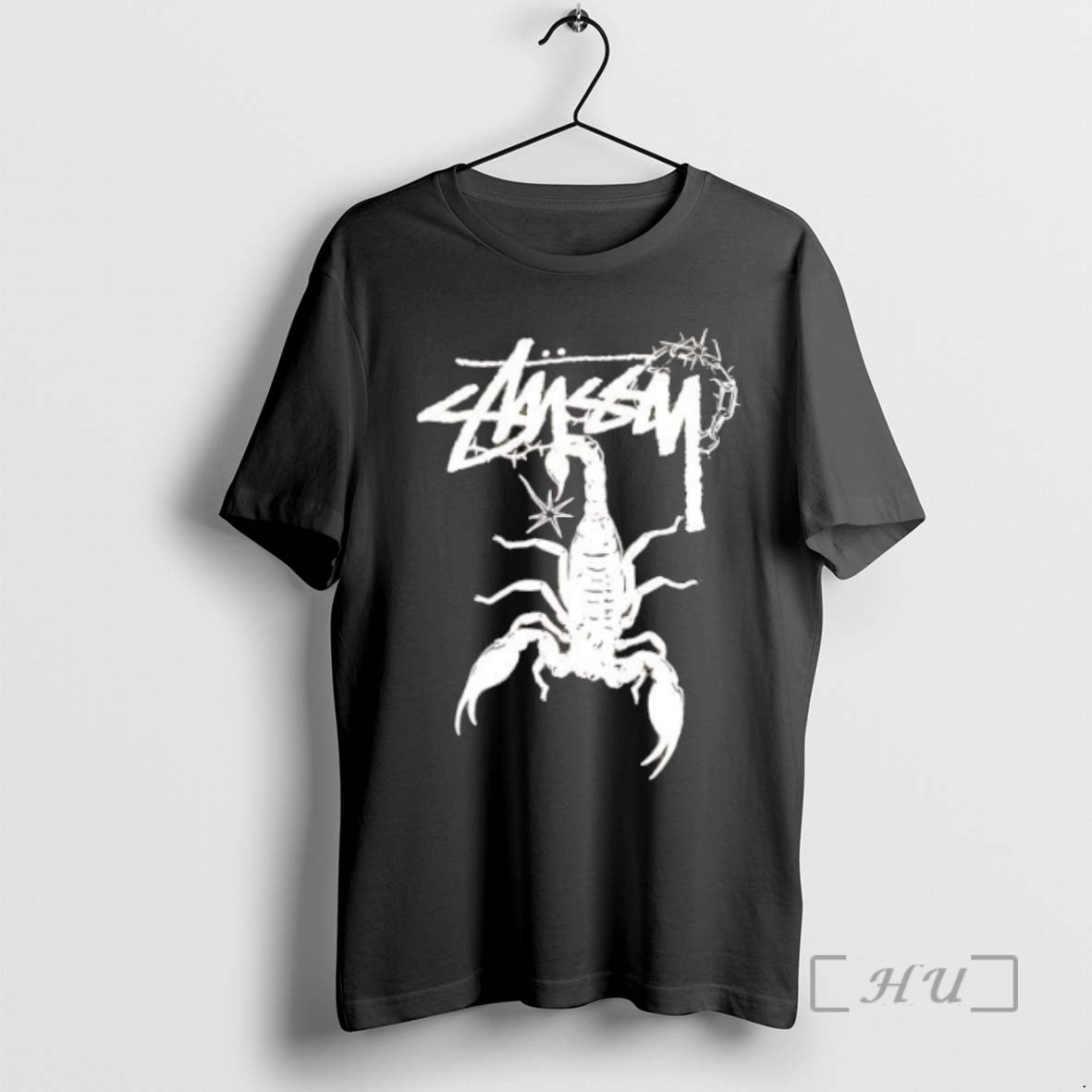 Trending Stussy Scorpion Black T-Shirts, Hoodie, Sweatshirt | PrintMintTees.com