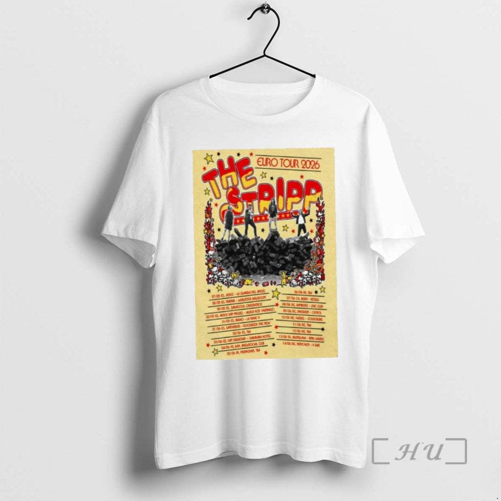 Trending The Stripp European Tour 2026 T-Shirts, Hoodie, Sweatshirt | PrintMintTees.com