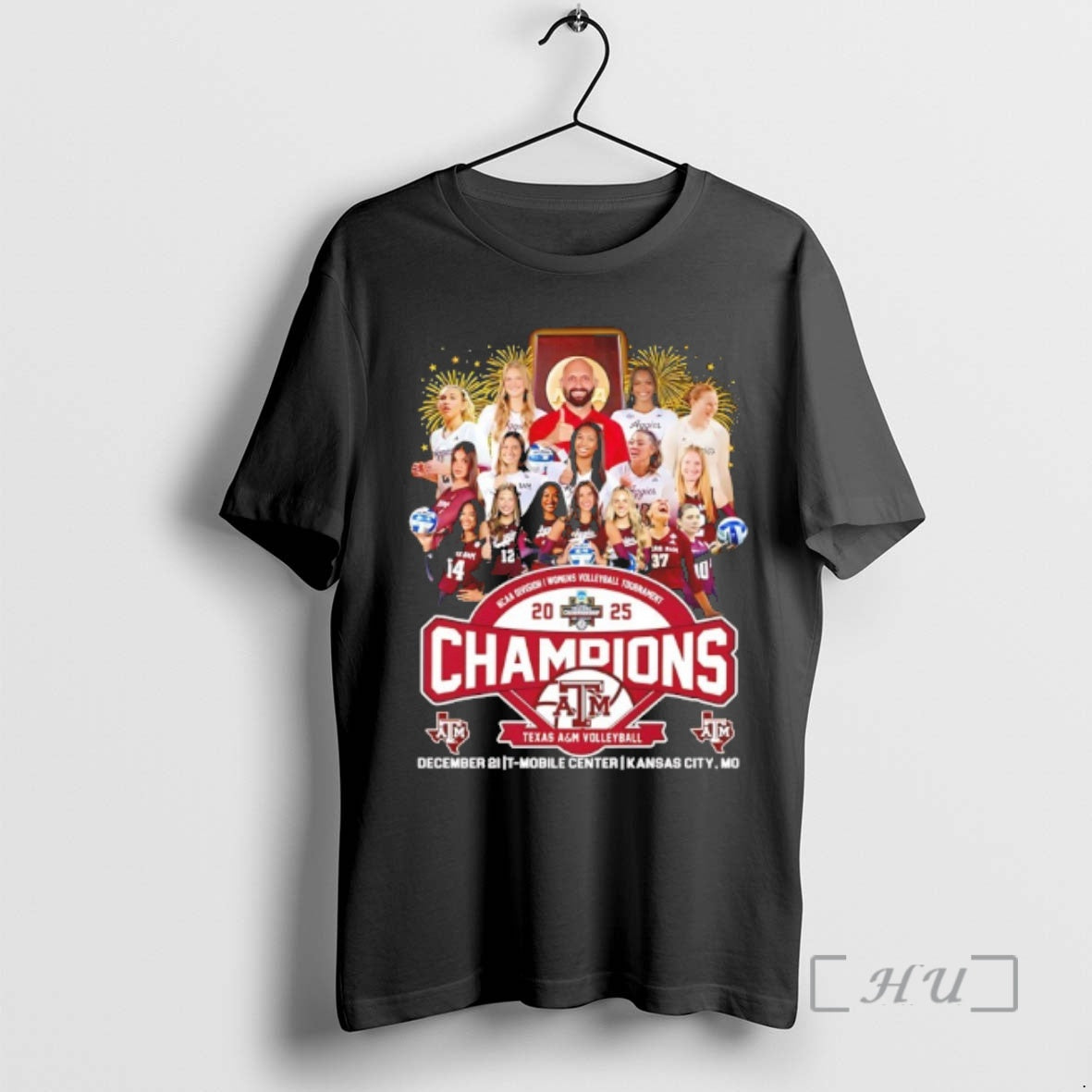 Trending Texas Am 2025 Ncaa Di Womens Volleyball Tournament Champions T-Shirts, Hoodie, Sweatshirt | PrintMintTees.com