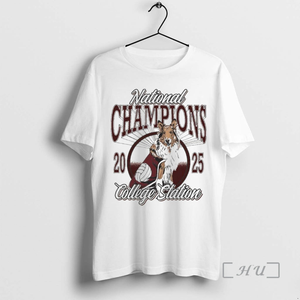 Trending Texas Am Aggies National Champions College Station Volleyball 2025 T-Shirts, Hoodie, Sweatshirt | PrintMintTees.com