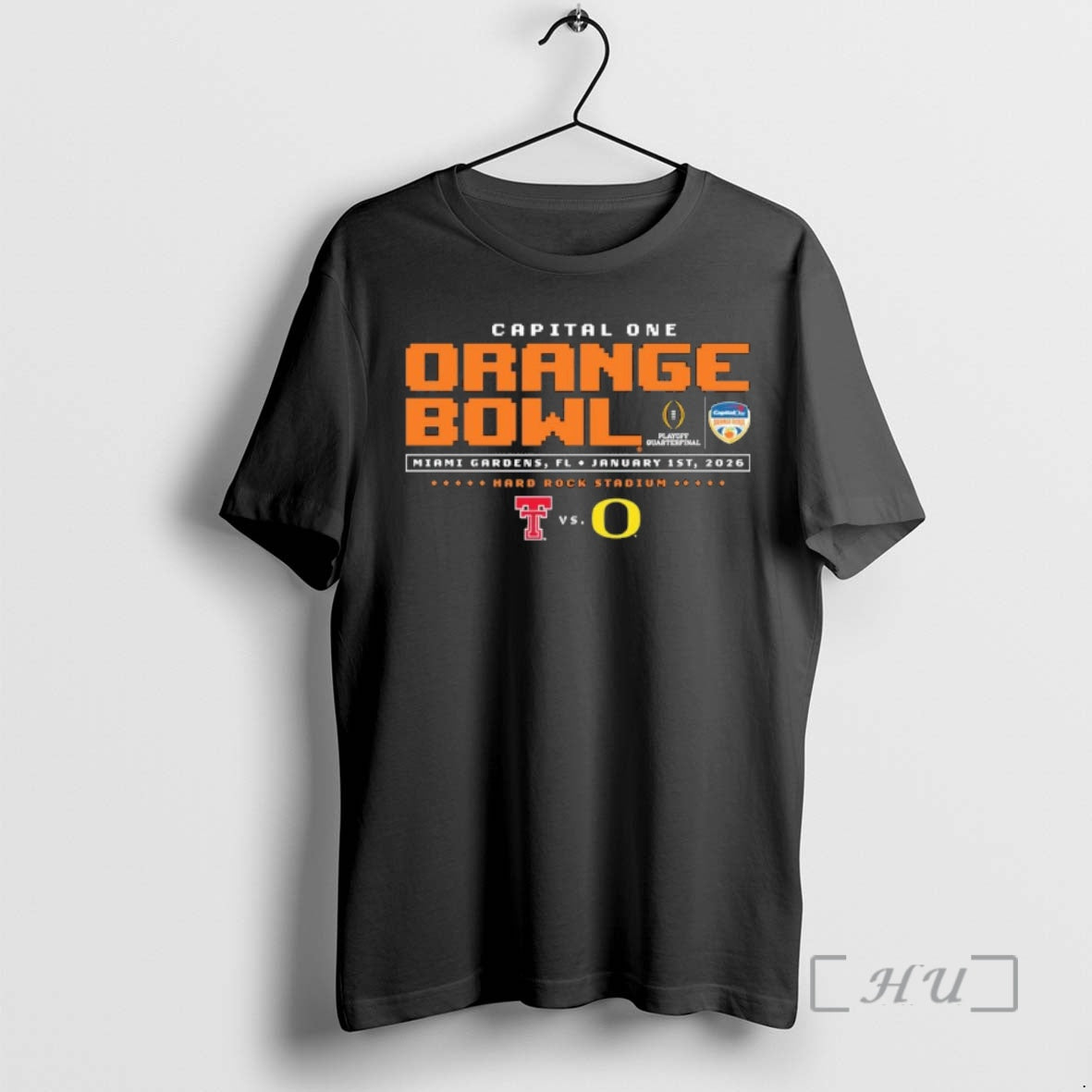 Trending Texas Tech Vs Oregon 2025 Orange Bowl T-Shirts, Hoodie, Sweatshirt | PrintMintTees.com