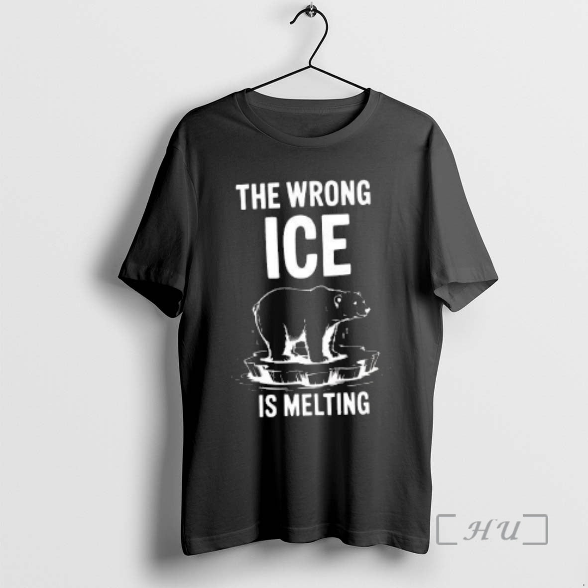 Trending The Wrong Ice Is Melting Polar Bear Anti Ice T-Shirts, Hoodie, Sweatshirt | PrintMintTees.com