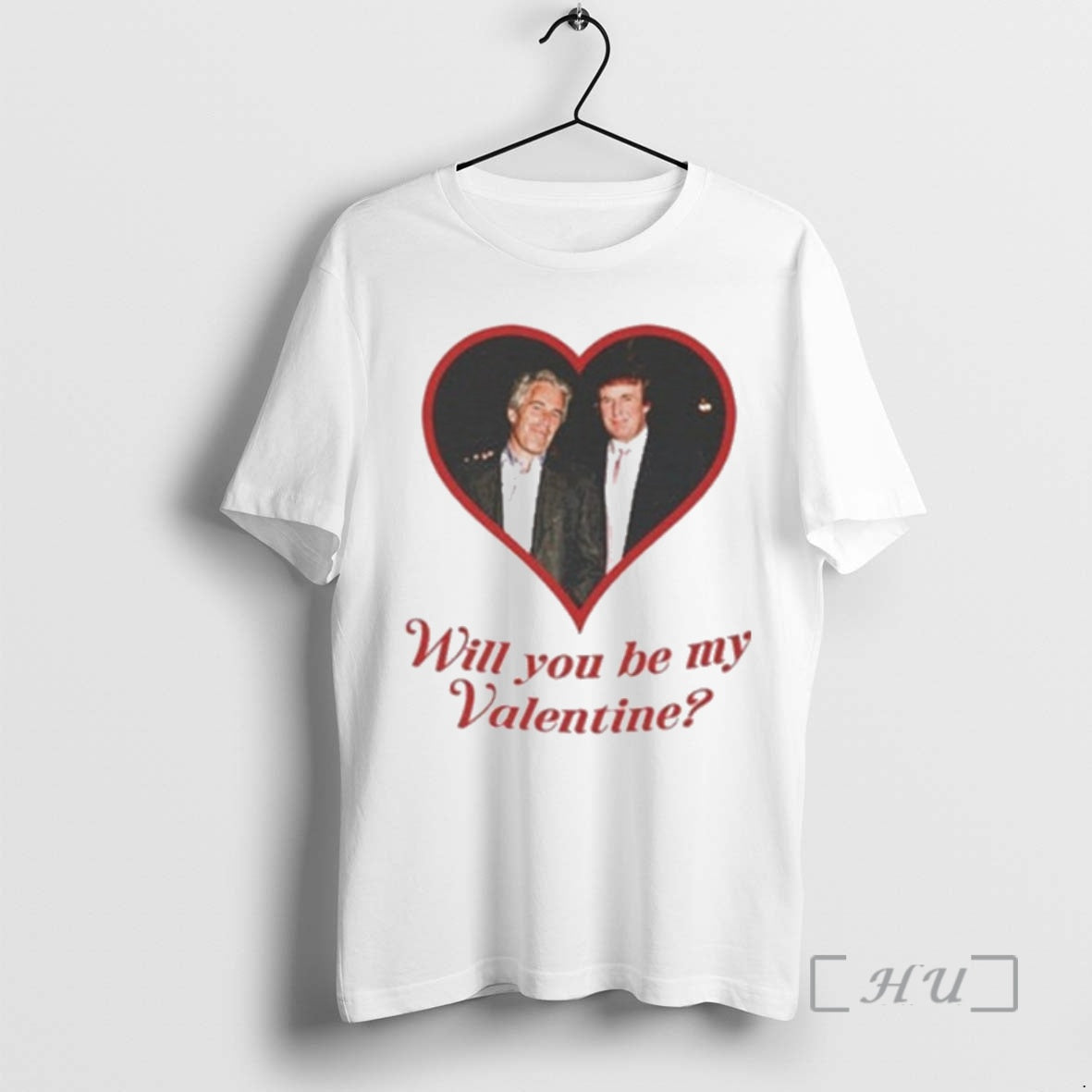 Trending Trump And Jeffrey Epstein Will You Be My Valentine T-Shirts, Hoodie, Sweatshirt | PrintMintTees.com