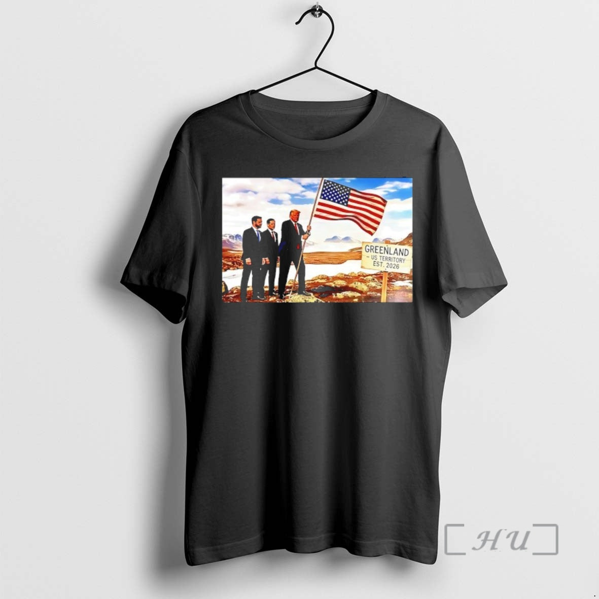Trending Trump Greenland Us Territory Est 2026 T-Shirts, Hoodie, Sweatshirt | PrintMintTees.com