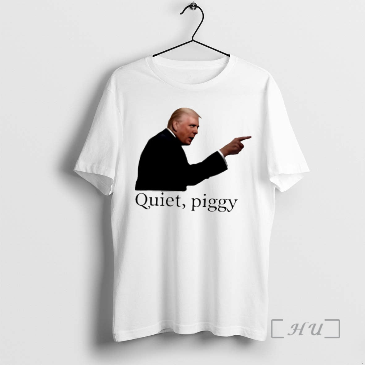 Trending Trump Quiet Piggy Meme T-Shirts, Hoodie, Sweatshirt | PrintMintTees.com
