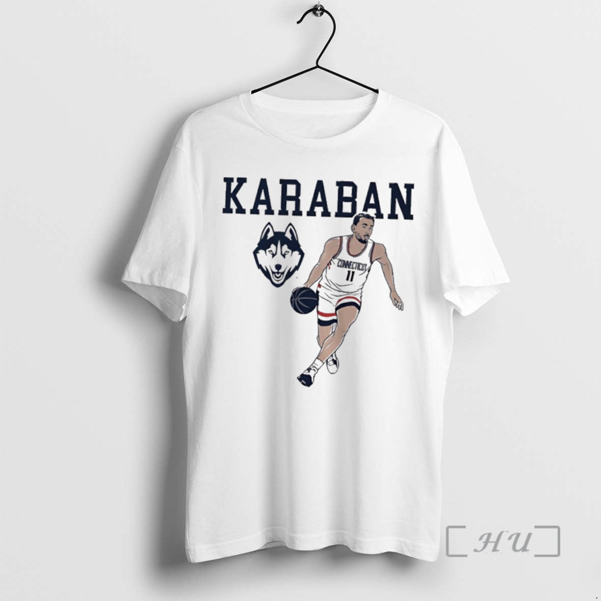 Trending Uconn Huskies Basketball Alex Karaban Ame Pose Star T-Shirts, Hoodie, Sweatshirt | PrintMintTees.com